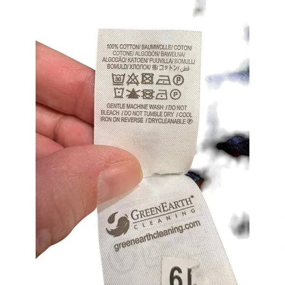 Boden Smocked Bodice Mini Dress Long Sleeve Gardenia Pop Balloon Sleeve - 2 - Picture 8 of 9